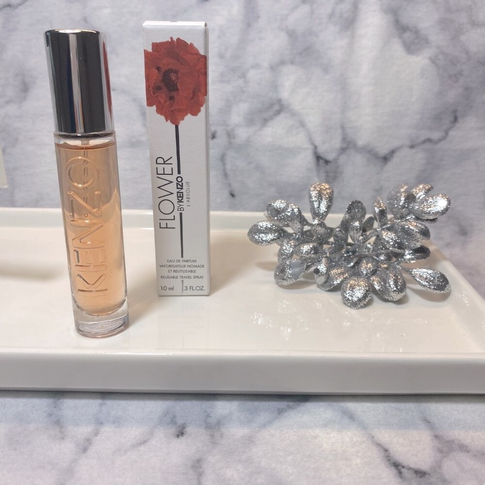 Kenzo FlowerByKenzo L’Absolue EDP Spicy Floral Saffron-Travel 10ml,0.3oz-BOX-NEW - Picture 2 of 10